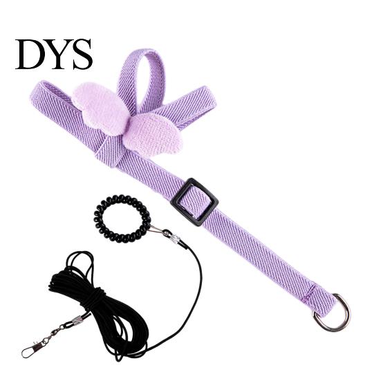 Lightweight Feathered Pet Supplies Parrot Harness And Leash, Adjustable Bird with 2m Elastic Soft Wing Training Rope, Cute Wings for Conure