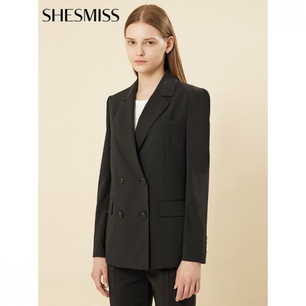 

She S miss базовая двойная куртка SwSjkn21020 Bk blacks/55