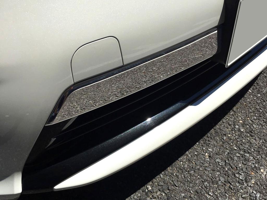 BRIGHTZ Prius PHV ZVW35 Stainless Steel Plated Front License Plate Side Covers ZVW W35 35 Prius PHV 22849 Ultra-Mirror [LICENSE-020]