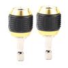 2PCS Universal Drill Chuck Stainless Steel Drill Bit Extension Durable Chuck Adapter