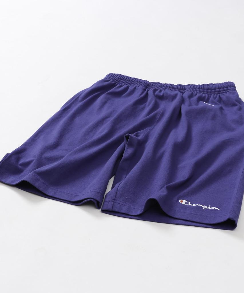 Champion Basic USA Graphic Logo Men's Shorts, 100% Cotton, Print, Blue, C3-X518