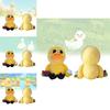 Adorable Yellow Duck Plushie Soft Stuffed Animal Made Of Cozy Pp Cotton For Kids