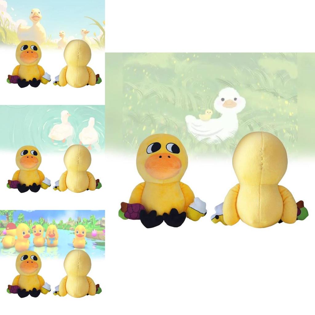 Adorable Yellow Duck Plushie Soft Stuffed Animal Made Of Cozy Pp Cotton For Kids