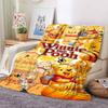 DIY Personalized Name Blanket, Pooh Bear Theme, Soft and Comfortable, Suitable for All Seasons, A Special Gift.