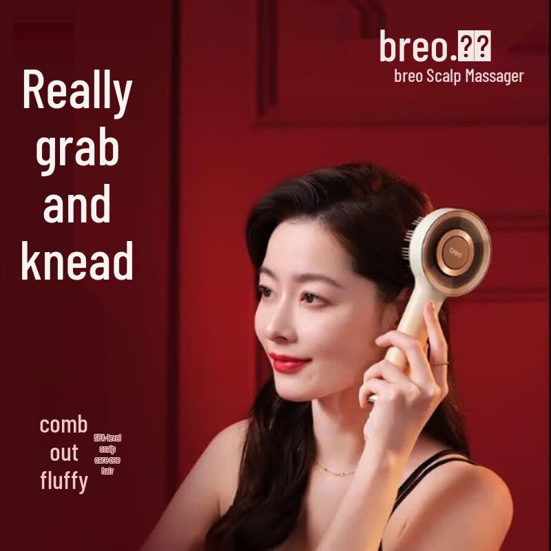 Breo Scalp 3S-2 Liquid Guiding Head Massager CN plug (adapter included)