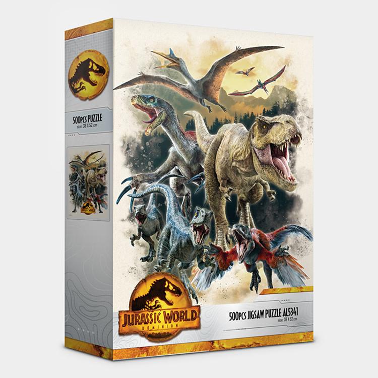 500-bitars pussel - Jurassic World Dominion 1 / Jurassic Park-serien, populärt koreanskt pussel