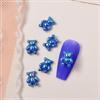 Resin Gummy Bear Nail Charms Bead for DIY Jewelry Accessories Bear Nail Charms