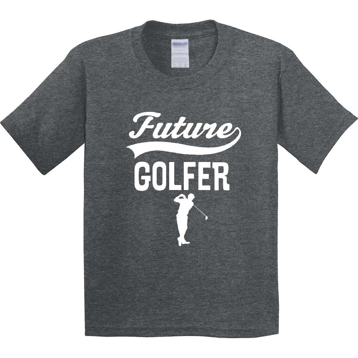 

Inktastic Future Golfer Boys Golfing Youth T-Shirt Golf Kids Childs Athlete From 100