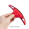 For 2022 2023 2024 Mitsubishi Outlander PHEV Interior Steering Wheel Paddle Shifter Extension Trims Accessories Red