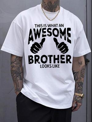 Unisex-T-Shirt mit lustigem Bruder-Motiv