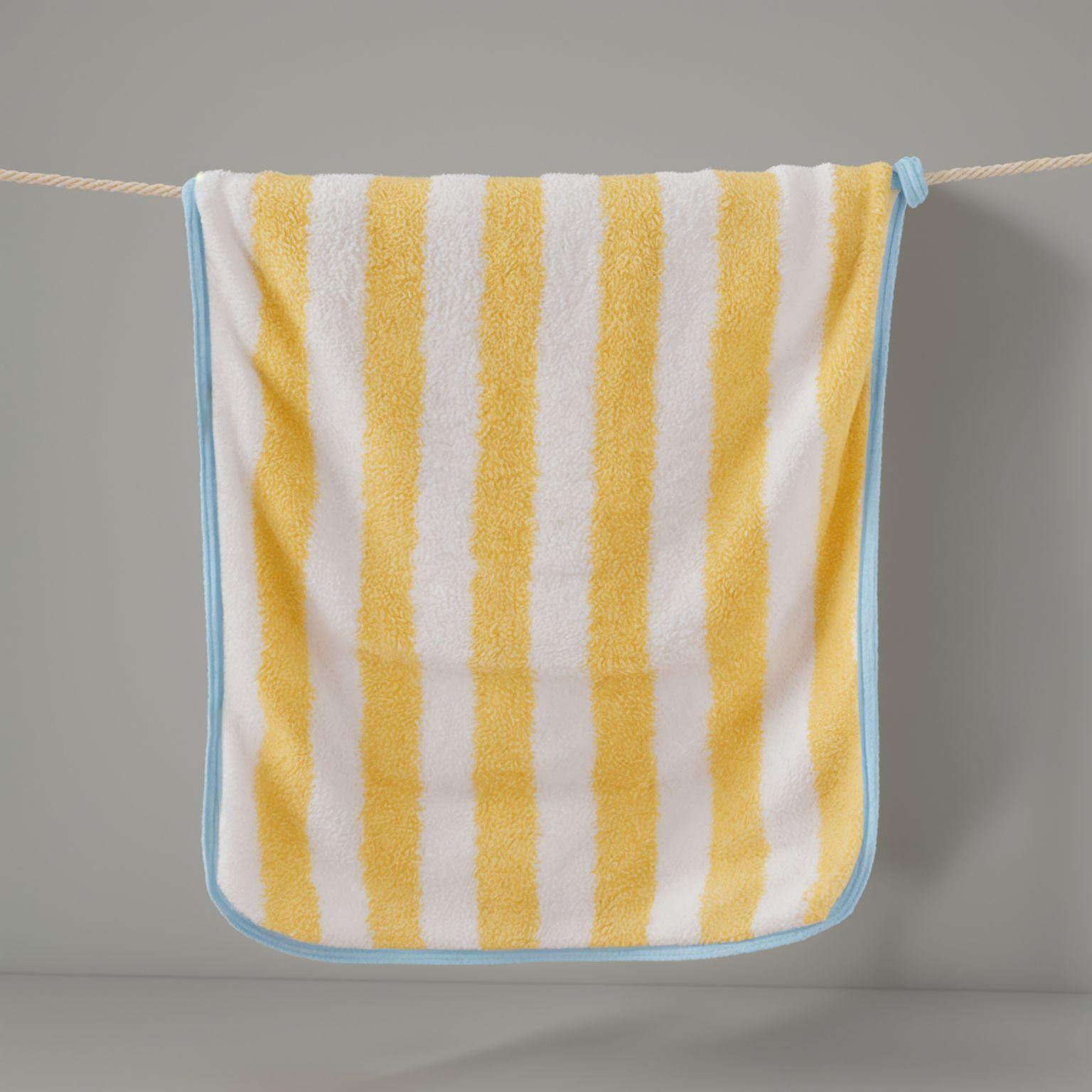 Striped Coral Fleece Towel Ultra Soft Absorbent Quick Dry Bath Towel Face Towel Hair Dry Cap for Adults Bathroom Home