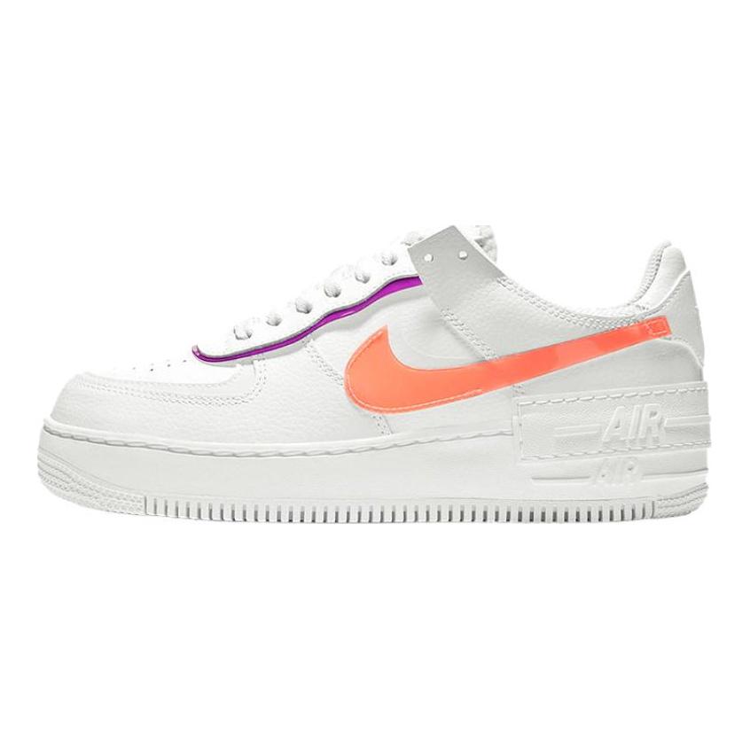 Nike Dámske tenisky Air Force 1 Shadow 'White Mango Red Plum' DH3859-100