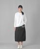 Seinteukeulu 7Pk Denim Long Skirt 7Pls-1308 Black Denim