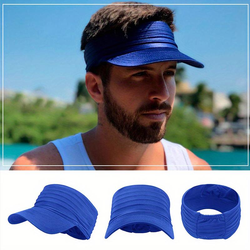 Cappello da Sole Estivo all'Aperto per Uomo Donna, Asciugatura Rapida, Visiera Sportiva da Corsa, Traspirante per Adulti