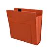 MAIFANGQI Car Trash Seat Back Large Magnetic Trash Kick Orange Can, Pocket, Stylish, Capacity, Closure, Waterproof, Odor-Resistant, Compact,