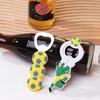 Yousheng Football Theme Magnetic Bottle Opener Stainless Steel Beer Bottle Opener for Fridge Novelty Gift for Men Coaches Sports Game Party Favors