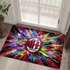AC Milan Design Crystal Velvet Carpet Cozy Non?Slip Printed Rug For Bedroom Living Room Entrance