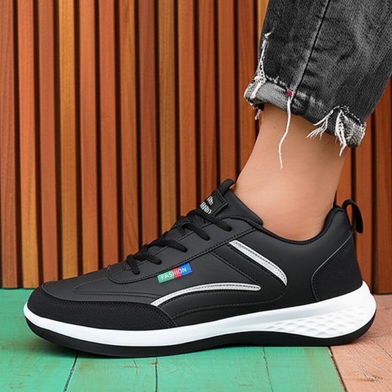 Fashion Men's Hiking Shoes with Elastic Bands Anti Slip Sports Shoes Comfortable Outdoor Travel Running Shoes High-quality Gym Training