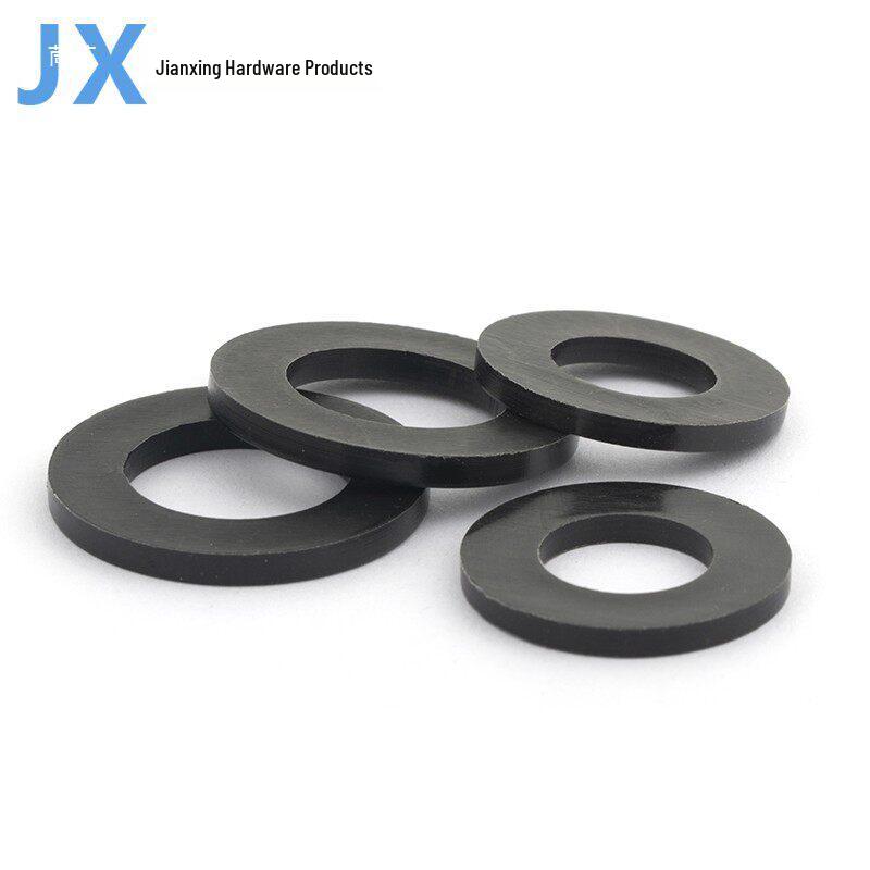 White Nylon Insulating Flat Washer – Wear-Resistant Plastic Gasket for M4-M20 Screws