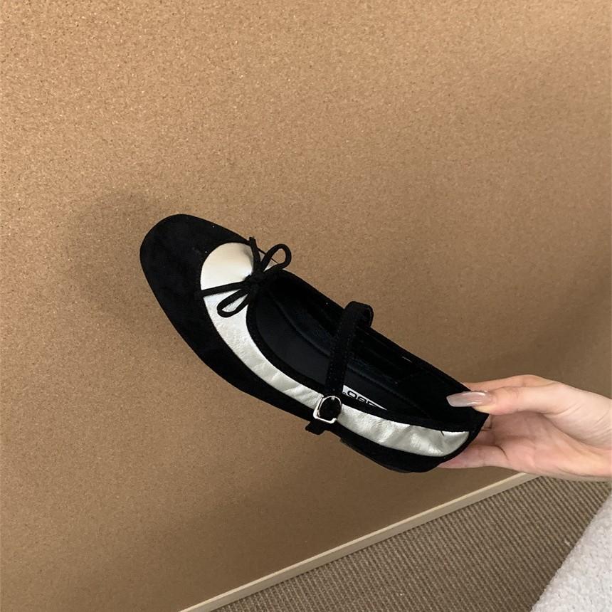 Inner Height-increasing Single Shoes Women's Shoes Spring and Autumn 2025 New Summer French Evening Wind Mary Jane Ballet Shoes