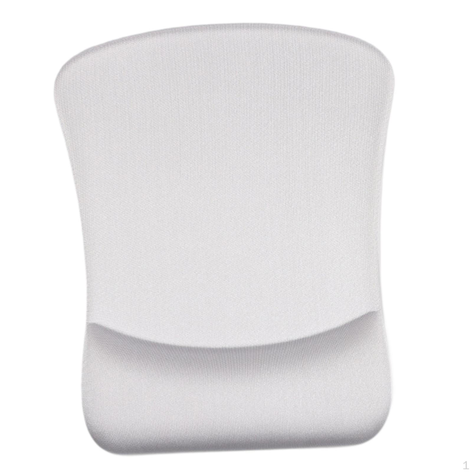 

Коврик для компьютерной мыши с полиуретановой основой, подставка для запястья, аксессуары для клавиатуры, игровой нескользящий серый