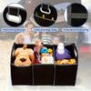 Car Versatile Canvas Car Trunk Organizer Foldable Storage Box for Vehicle Essentials Waterproof Durable Design for SUV Trucks