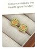 Chinese Knot Retro Enamel Stud Earrings: Elegant Lightweight National Style for Women