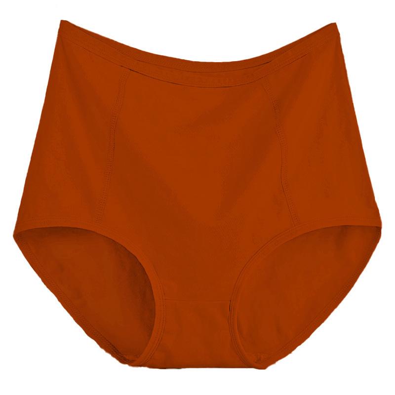 Plus Size Women's High Waist Antibacterial Cotton Underwear