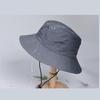 Waterproof Sun Hat Waterproof Fishing Hat Waterproof Hiking Hat Waterproof Fisherman Hat Bucket Hat Foldable Camping Hat navy blue