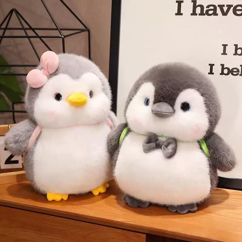 Soft Fat Penguin Plush Toy Cute Couple Penguin Fur Doll Toy Home Decoration Toy Plush Birthday Gift