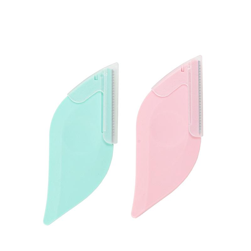 Wave Pattern Macro Folding Stainless Steel Eyebrow Trimmer