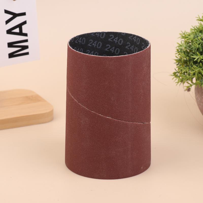 1Pcs Sanding Drum Sleeves Sandpaper Sanding Abrasive Tools 80/150/240 Grit Vibrating Spindle For Sander Sleeve Polishing Tools