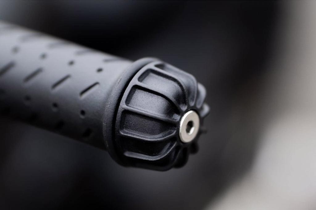 Motone Lenkerendkappen GEMINI Schwarz T100/T120 SpeedTwin900 Scrambler900 MMU535