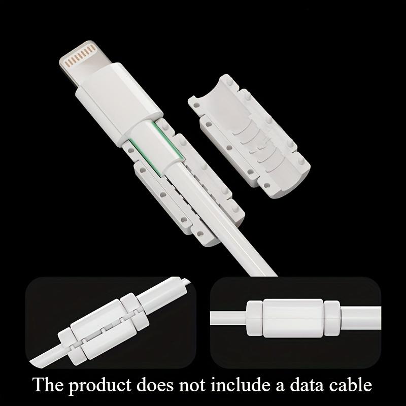 8 ks chráničů kabelů, odolné chrániče nabíjecích vodičů pro telefon, USB, datové kabely pro tablet, neelektronický doplněk pro ochranu nabíjecího kabelu