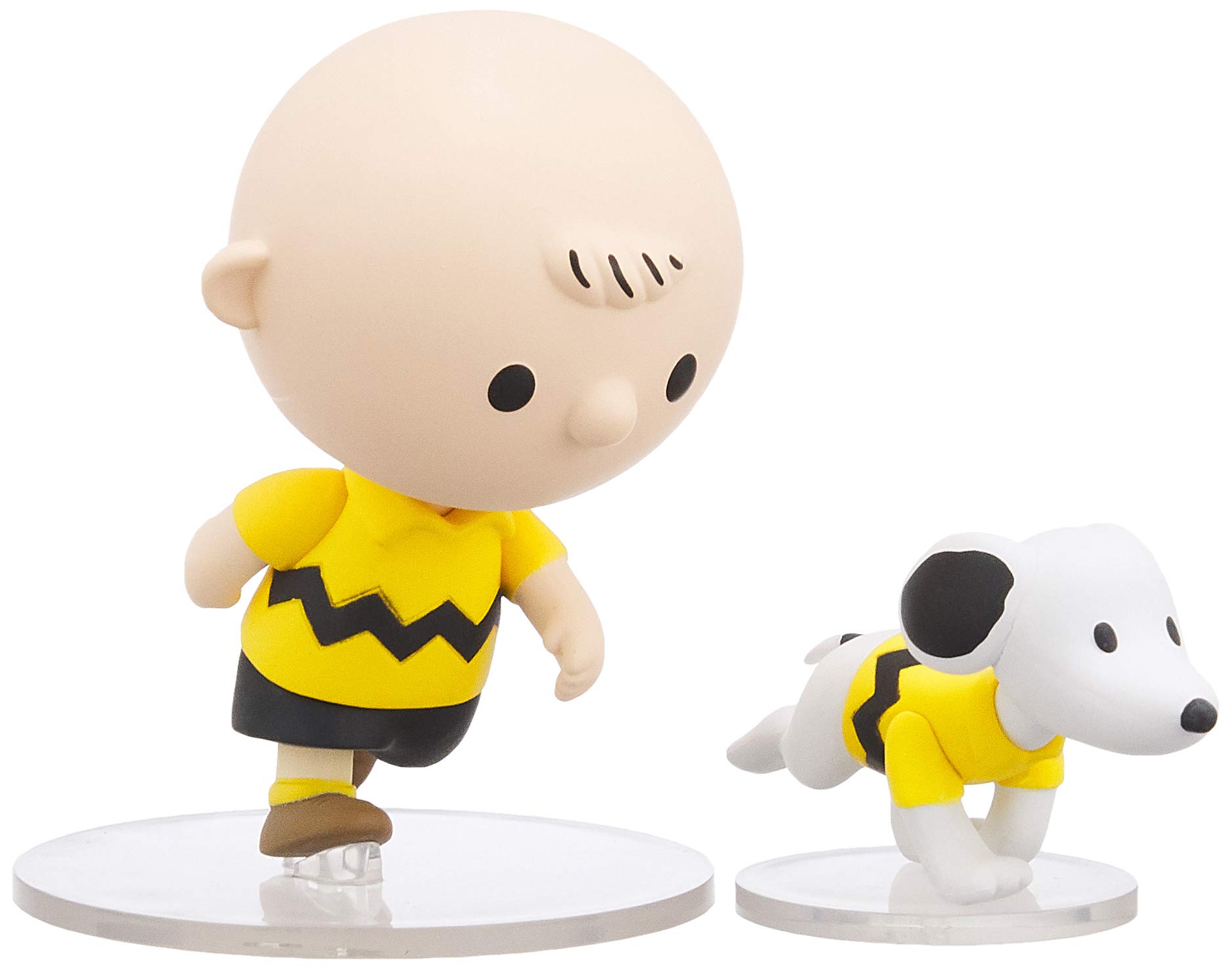 UDF Ультра Детальная Фигурка Серия PEANUTS 11 ЧАРЛИ БРАУН примерно готовая фигурка и СНУППИ, высота 94/42 мм, окрашенная,