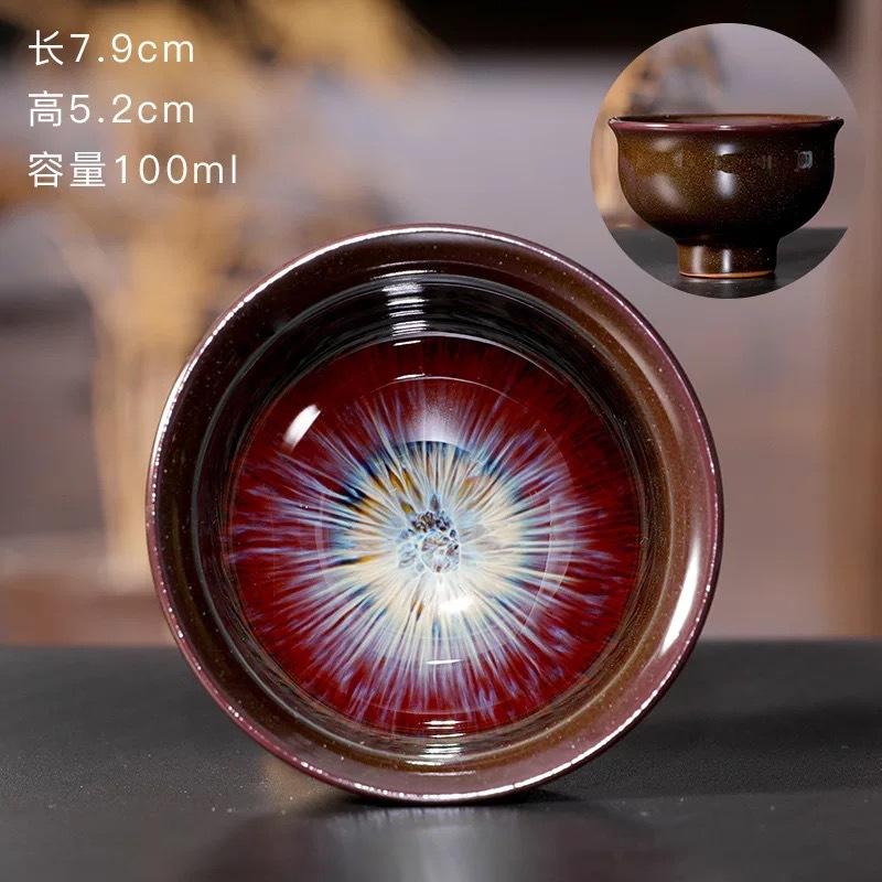 Китайская печь для смены керамической чайной чашки Jianzhan в стиле ретро — фото 14