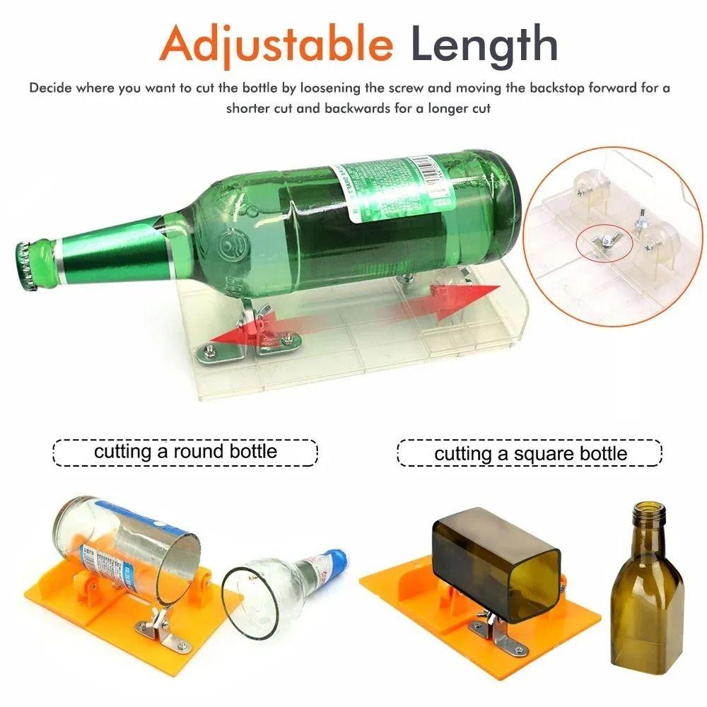 High Efficiency Glassbottle Cut Machine Wine Bottle Cutting Tool Beer Bottles Cutting