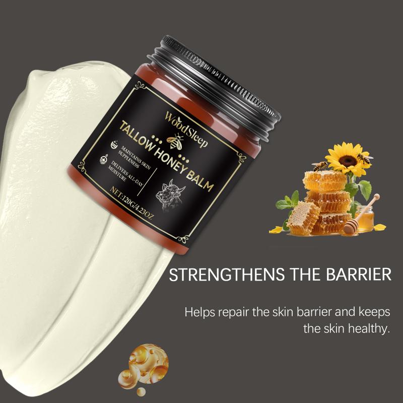 120G Tallow Honey Balm Maintain Skin Suppleness Deliver All-Day Moisture Relieve Discomfort Suit Care For Skin