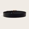 Vintage Wide Waist Belt Big Buckles Leather Strap Ladies Dress Waistbands for Jeans and Dresses