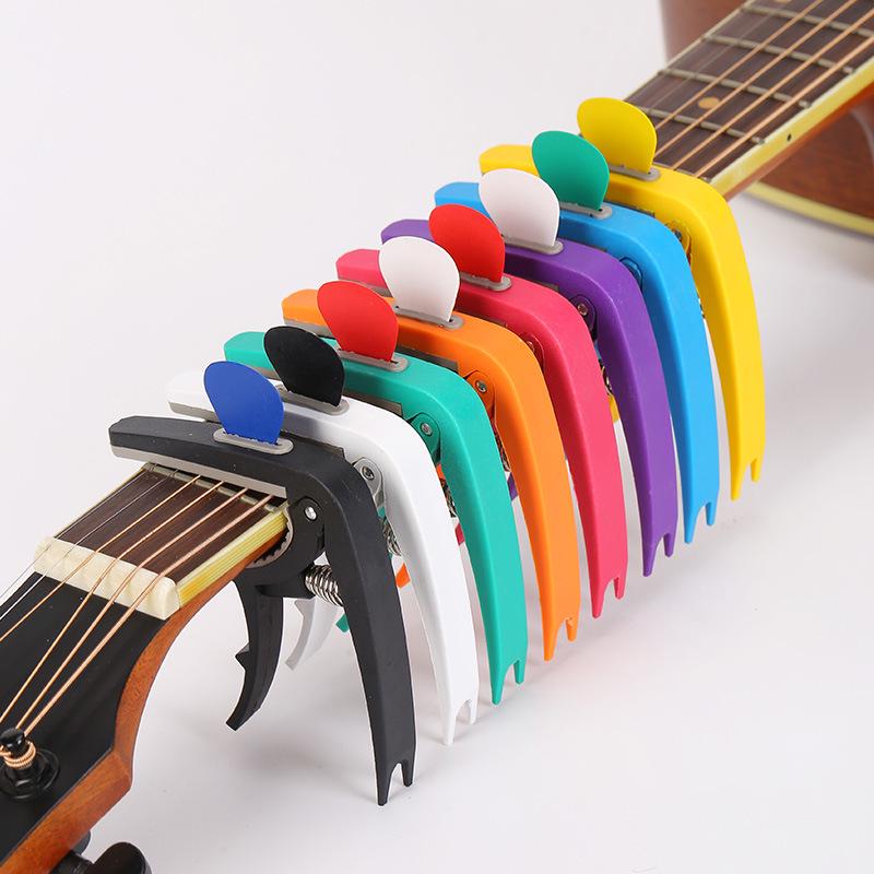 Guitar Capo for Folk, Classical, and Electric Guitars - Plastic and Metal Options Available