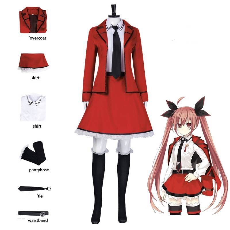 Date A Live Котори Ицука Косплей Школьная форма Для Аниме Ролевых Игр S
