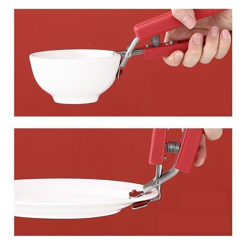 Huishoudelijke anti-broei klem schijf lifter stoomklem siliconen handschoenen magnetron bak anti-slip pannenklem keukenaccessoires