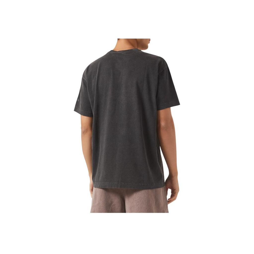 Kith x Batman Logo Vintage Tee Black Men Tops KHM032794-001