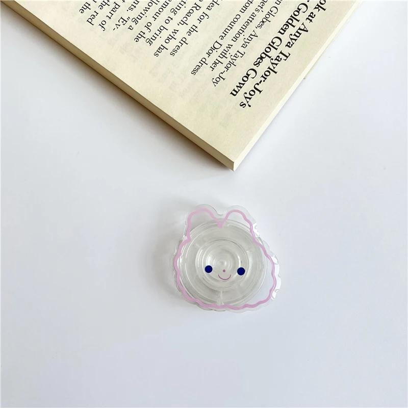 

Мультяшный корейский милый медведь INS складной держатель гнездо карман поддержка мобильного телефона палец кольцо Griptok расширяющаяся подставка