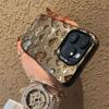 Leopard print heart-shaped case for Apple iPhone 15 Pro Max, iPhone 17 Pro, new iPhone 16 Pro, premium iPhone 14 trendy