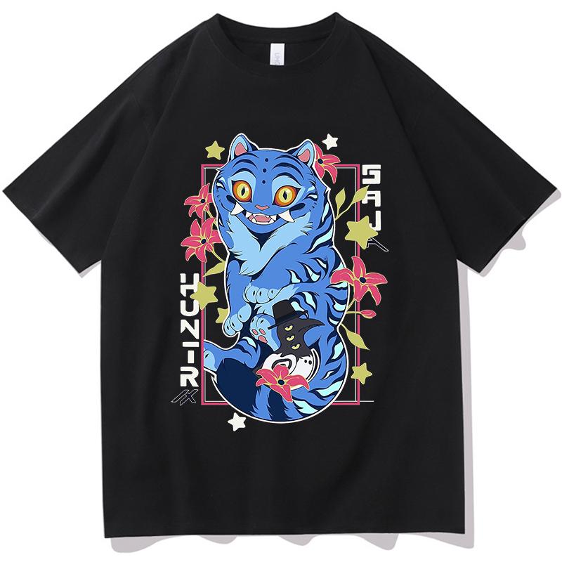 2025 KPop Demon Hunters Huntrix T-Shirts Unisex T-Shirts Summer Grunge Informal Hip Hop Unismbres T-Shirt Fashion