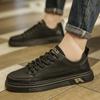 Fashion 2025 Summer Leather Oxford Shoes Breathable Outdoor Sneakers High Quality Handmade Lace-up Leather Shoes Casual Walking Shoes