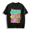 Trendy Softball Graphic Print Casual Top For Sports Fans Pure Cotton T-shirt