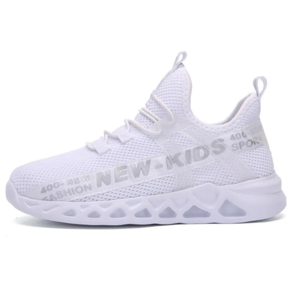 Kinder Sportschuhe Mode Sneaker für Kinder Jungen Mesh Atmungsaktiv Laufen Sport Flache Freizeitschuhe