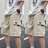 Trendy Summer Workwear Sports Shorts - Loose Mid-Length Casual Five-Point Pants